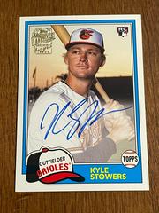 Kyle Stowers #81FF-KS Baseball Cards 2023 Topps Archives 1981 Fan Favorites Autographs Prices