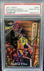 Shaquille O'Neal [Refractor w/ Coating] Basketball Cards 1997 Finest Prices