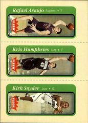 Araujo, Humphries, Snyder Green Snyder Green Basketball Cards 2004 Fleer Prices
