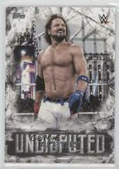 AJ Styles #1 Wrestling Cards 2018 Topps WWE Undisputed Prices