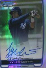 Tyler Austin [Autograph Refractor] #BCATA Baseball Cards 2012 Bowman Chrome Prospects Prices