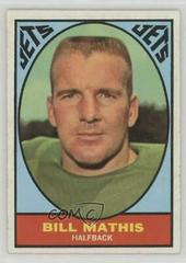 Bill Mathis #96 Football Cards 1967 Topps Prices