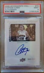 Stephen Curry [Autograph] Basketball Cards 2009 UD Exquisite Collection Prices