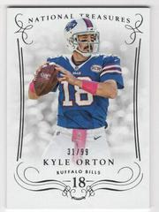 Kyle Orton #7 Football Cards 2014 Panini National Treasures Prices