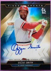 Ozzie Smith #MOMA-OS Baseball Cards 2020 Topps Finest Moments Autographs Prices