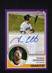 Travis Ishikawa [Purple] #83FF-TI Baseball Cards 2022 Topps Archives 1983 Fan Favorites Autographs Prices