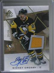 Sidney Crosby [Gold Autograph Jersey] Hockey Cards 2021 SP Game Used Prices