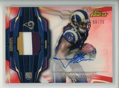 Tre Mason [Gold Refractor] Football Cards 2014 Topps Finest Rookie Autograph Patch Prices