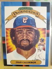 Ivan Calderon [Diamond Kings] Baseball Cards 1988 Donruss Prices