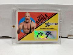 Kurt Angle Wrestling Cards 2006 Topps Heritage II WWE Autographs Prices