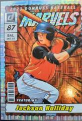 Jackson Holliday [Vector] #M3 Baseball Cards 2023 Panini Donruss Marvels Prices