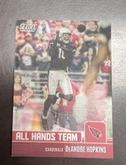 DeAndre Hopkins Football Cards 2022 Panini Score All Hands Team Prices