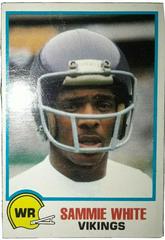 Sammie White Football Cards 1978 Topps Holsum Prices