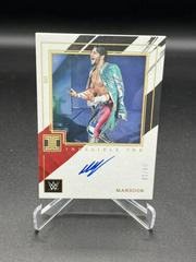 Mansoor [Holo Gold] #IN-MSR Wrestling Cards 2022 Panini Impeccable WWE Indelible Ink Autographs Prices