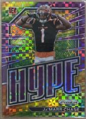 Ja'Marr Chase [Purple Power] #H-6 Football Cards 2022 Panini Prizm Hype Prices