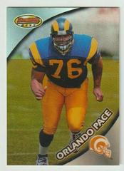 Orlando Pace [Refractor] Football Cards 1997 Bowman's Best Prices