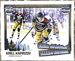 Kirill Kaprizov Hockey Cards 2022 Topps NHL Sticker Prices