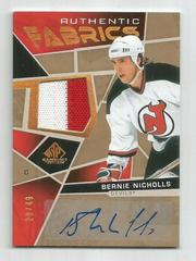 Bernie Nicholls [Autograph] Hockey Cards 2021 SP Game Used Authentic Fabrics Prices