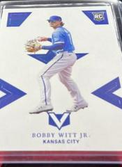 Bobby Witt Jr. [Blue] Baseball Cards 2022 Panini Chronicles Vertex Prices