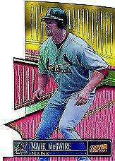 Mark McGwire [Illuminator] #T5C Baseball Cards 1999 Stadium Club Triumvirate Prices