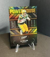 AJ Dillon [Orange] #PH-17 Football Cards 2023 Panini Prestige Power House Prices