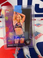 Mandy Rose [Purple Autograph] #16 Wrestling Cards 2018 Topps WWE Women's Division Prices