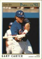 Gary Carter #29 Baseball Cards 1992 O Pee Chee Premier Prices