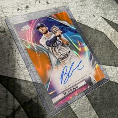 Brandon Lowe [Orange Galactic] #CCA-BL Baseball Cards 2022 Topps Cosmic Chrome Autographs Prices