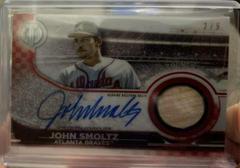 John Smoltz #TSS-JS Baseball Cards 2022 Topps Tribute Stadium Signatures Prices