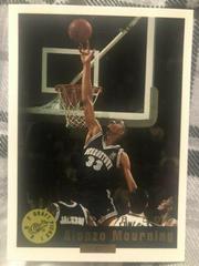 Alonzo Mourning [Gold] Basketball Cards 1992 Classic Draft Picks Prices