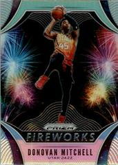 Donovan Mitchell [Silver Prizm] Basketball Cards 2019 Panini Prizm Fireworks Prices