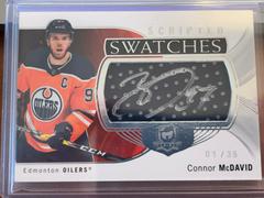 Connor McDavid Hockey Cards 2020 Upper Deck The Cup Scripted Swatches Autographs Prices