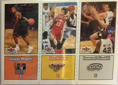 Dickau, Wagner, Ginobili Basketball Cards 2002 Fleer Prices