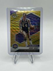 Jerry West [Gold Wave] Basketball Cards 2020 Panini Mosaic Prices