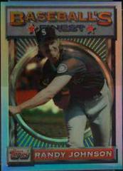 Randy Johnson [Refractor] #154 Baseball Cards 1993 Finest Prices