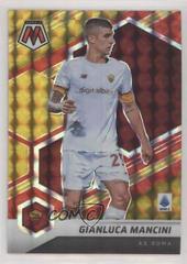 Gianluca Mancini [Red & Gold Choice Mosaic] Soccer Cards 2021 Panini Mosaic Serie A Prices
