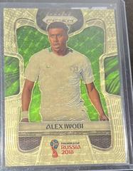 Alex Iwobi [Gold Power] #139 Soccer Cards 2018 Panini Prizm World Cup Prices
