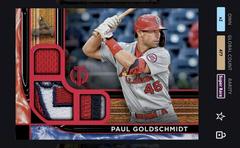 Paul Goldschmidt [Red] #TTR-PG Baseball Cards 2022 Topps Tribute Triple Relics Prices