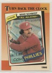 Mike Schmidt #662 Baseball Cards 1990 Topps Tiffany Prices