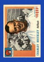 Charles Brickley #61 Football Cards 1955 Topps All American Prices