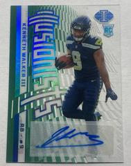 Kenneth Walker III [Autograph Green] Football Cards 2022 Panini Illusions Illusionists Prices
