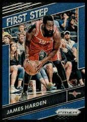 James Harden [Blue Wave Prizm] #10 Basketball Cards 2016 Panini Prizm First Step Prices
