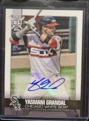 Yasmani Grandal #BLA-YG Baseball Cards 2021 Topps Big League Autographs Prices