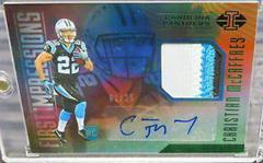 Christian McCaffrey [Jersey Autograph Green] Football Cards 2017 Panini Illusions Prices