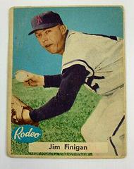 Jim Finigan Baseball Cards 1955 Rodeo Meats Athletics Prices
