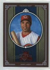 Barry Larkin [Framed Red] #71 Baseball Cards 2005 Donruss Diamond Kings Prices
