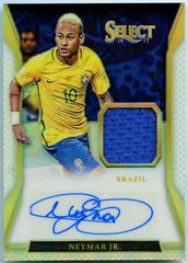 Neymar Jr. Soccer Cards 2016 Panini Select Jersey Autographs Prices