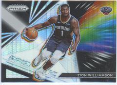 Zion Williamson [Hyper Prizm] #5 Basketball Cards 2021 Panini Prizm Prizmatic Prices