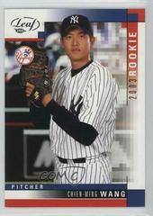 Chien Ming Wang #325 Baseball Cards 2003 Leaf Prices