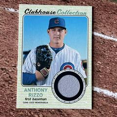 Anthony Rizzo #ARI Baseball Cards 2017 Topps Heritage Clubhouse Collection Relics Prices